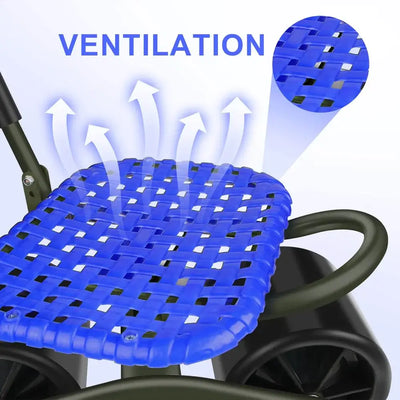 Verstelbare Tuinwerkstoel