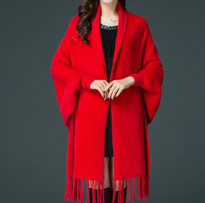 ComfyChic - Zachte Gebreide Sjaaljas