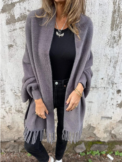 ComfyChic - Zachte Gebreide Sjaaljas