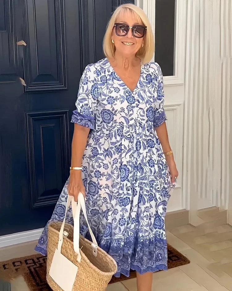 Flora - Bloemrijke Lente Jurk