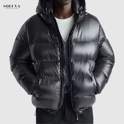 Glazed Puffer Jas - Black Friday Sale!