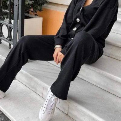 Ava - Fluweelzachte Knitset