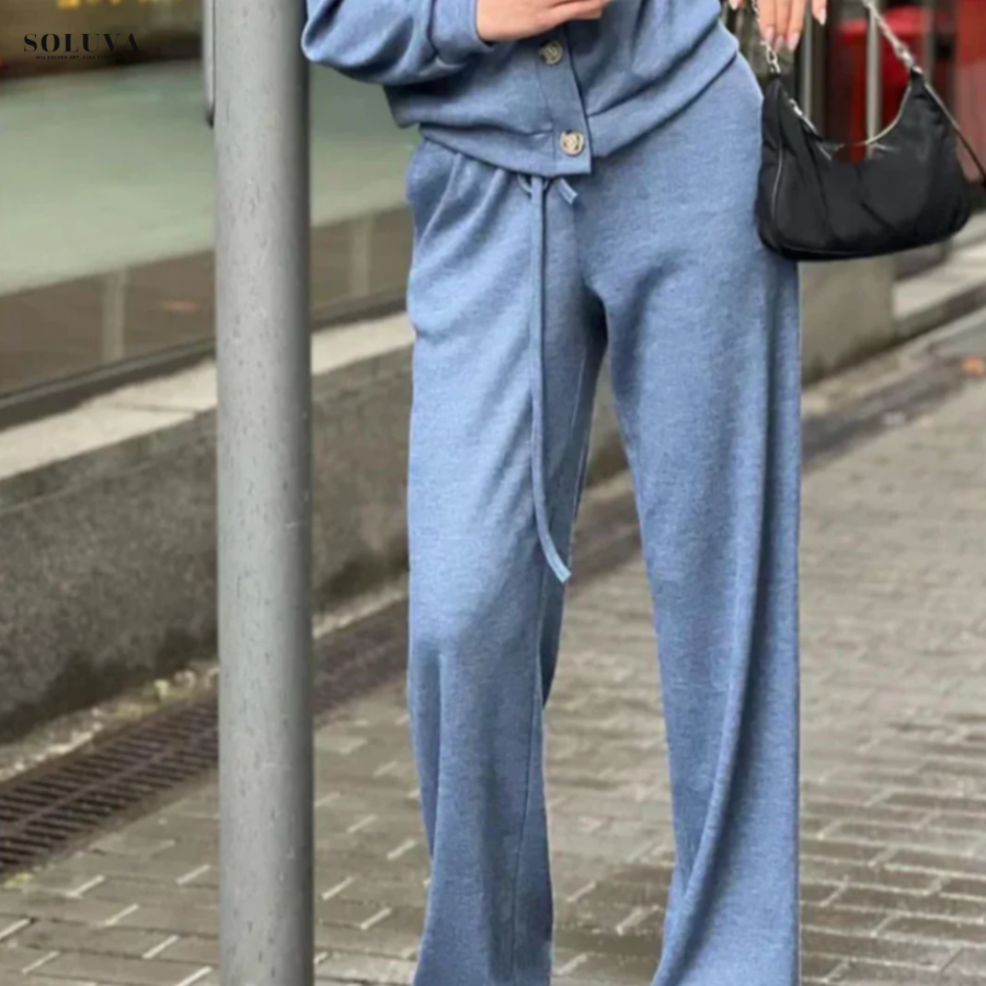 Ava - Fluweelzachte Knitset