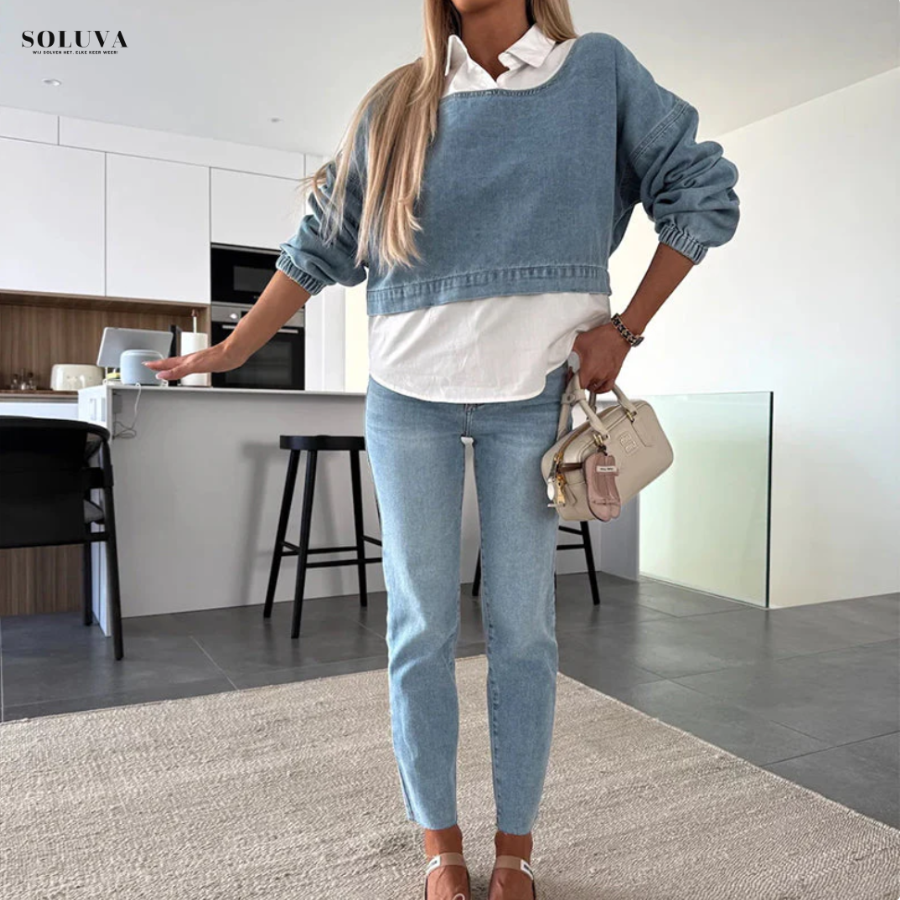 Chloé – Modieuze Jeans Set