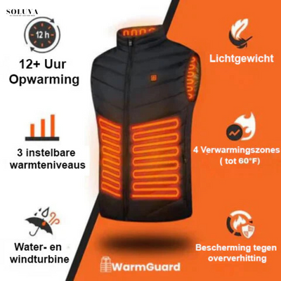 ComfortHeat - Unisex Regendichte Verwarmde Vest