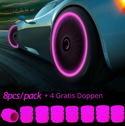 TurboGlow - Neon Ventieldoppen