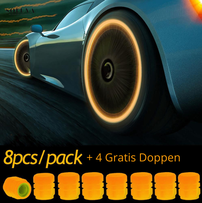 TurboGlow - Neon Ventieldoppen