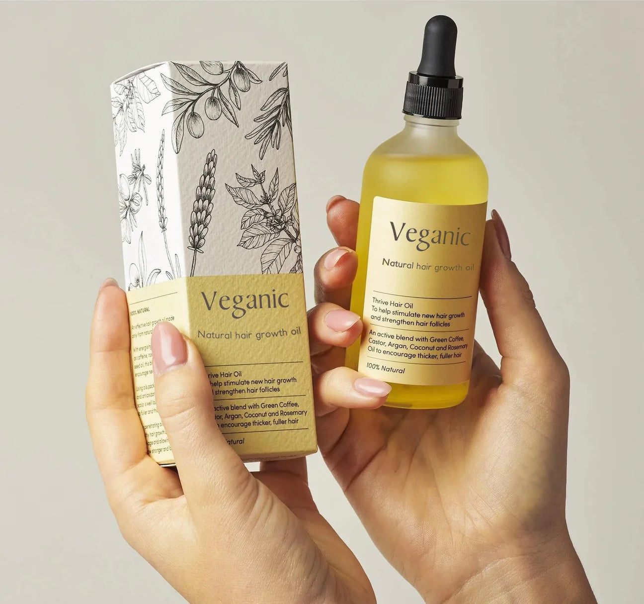 Vegan Haargroei Serum - Alleen Vandaag 1+1 gratis!