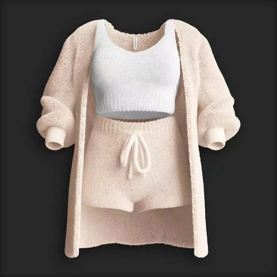 FluffyShorts 3 Delige set - 45% Wintersale!