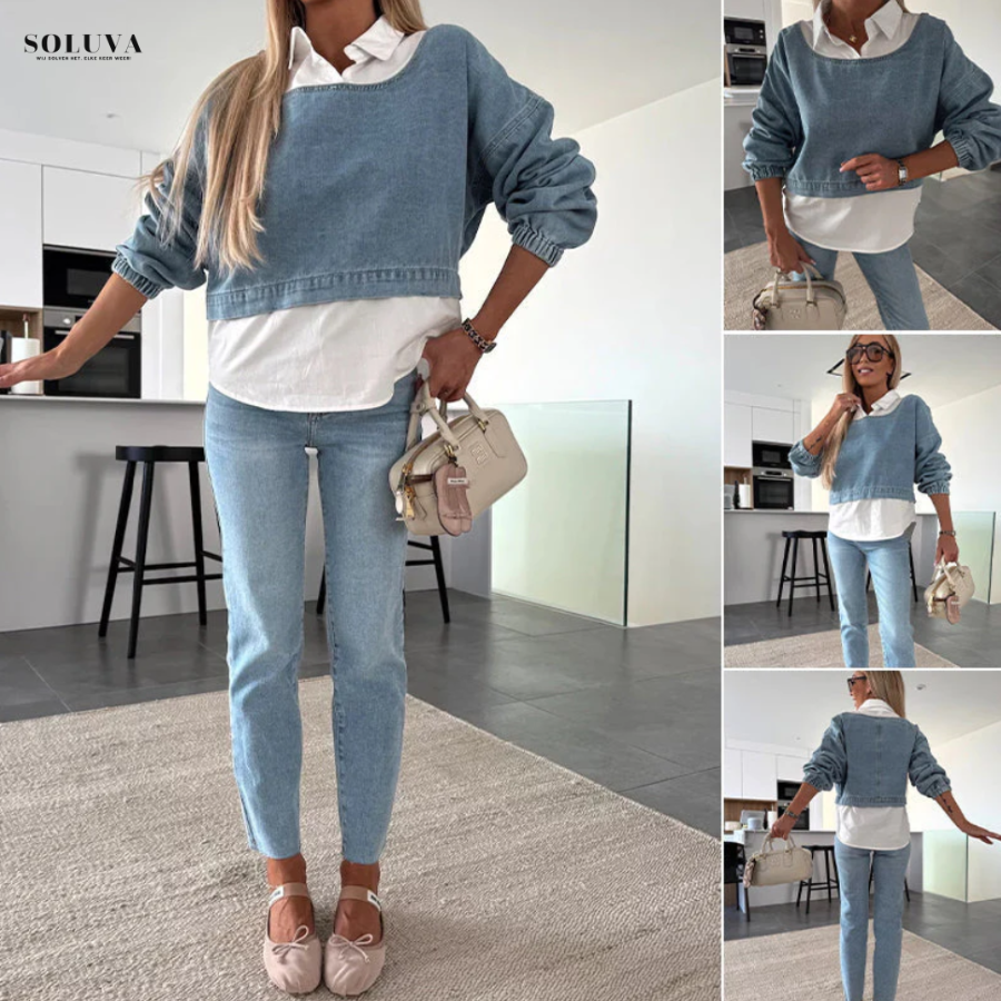 Chloé – Modieuze Jeans Set