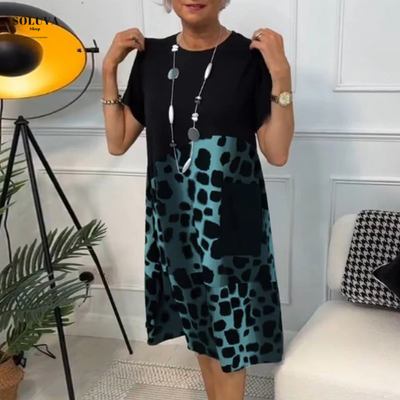 Livia - Trendy Print Jurk