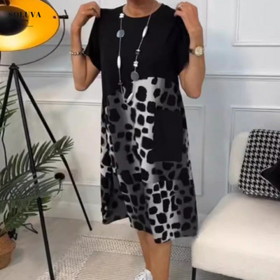 Livia - Trendy Print Jurk