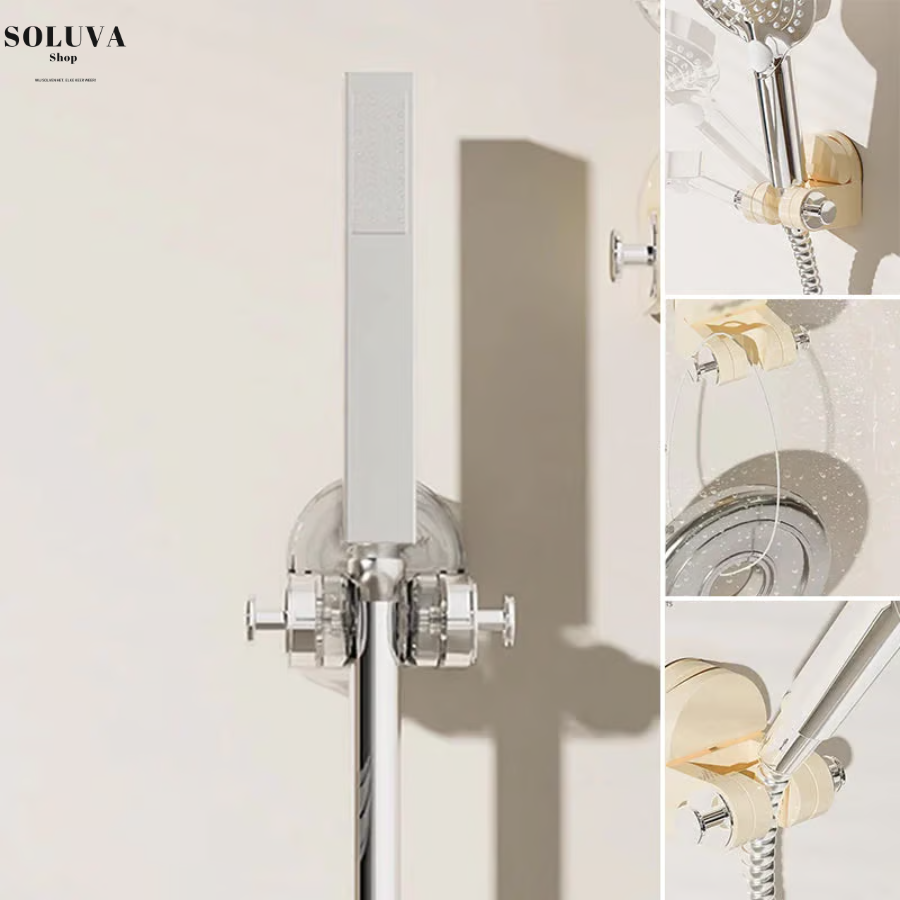 AquaFix - Verstelbare Douchehoude