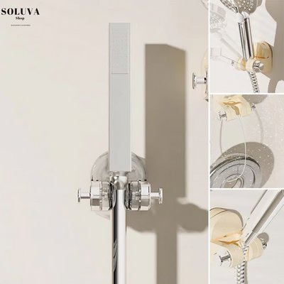 AquaFix - Verstelbare Douchehoude