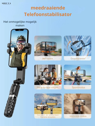 meedraaiende Telefoonstabilisator