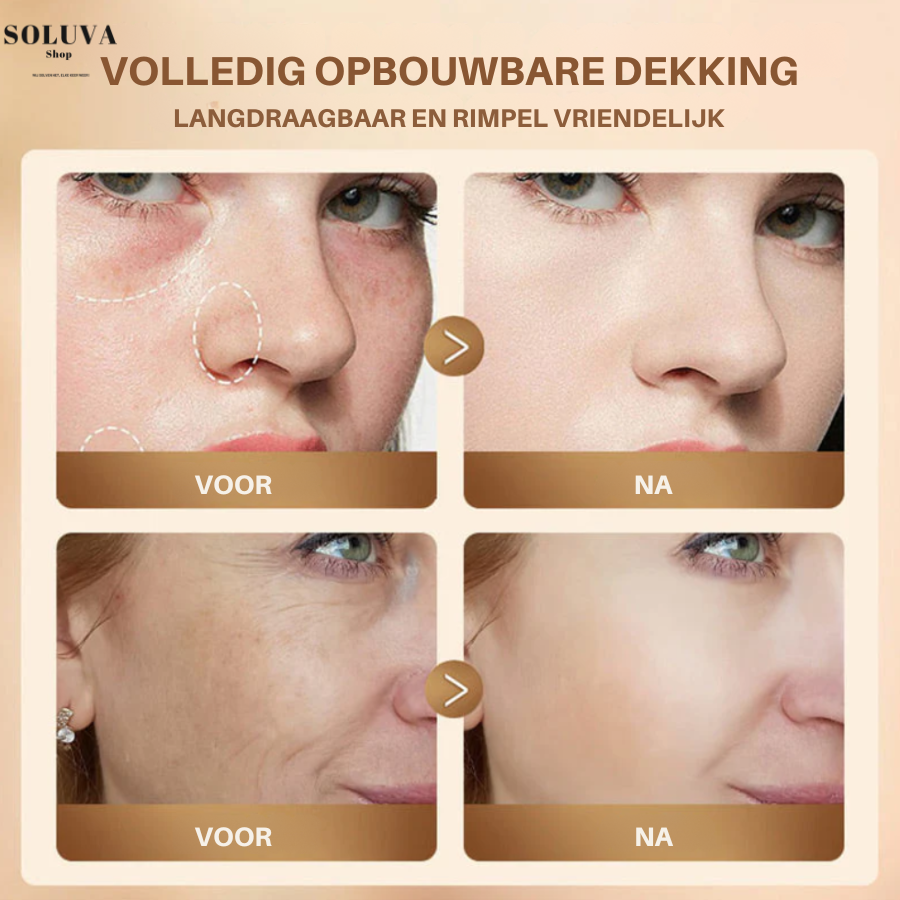 KoreanGlow - Hydraterende Foundation Brush - 1+1 Gratis!