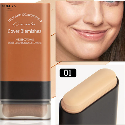 KoreanGlow - Hydraterende Foundation Brush - 1+1 Gratis!