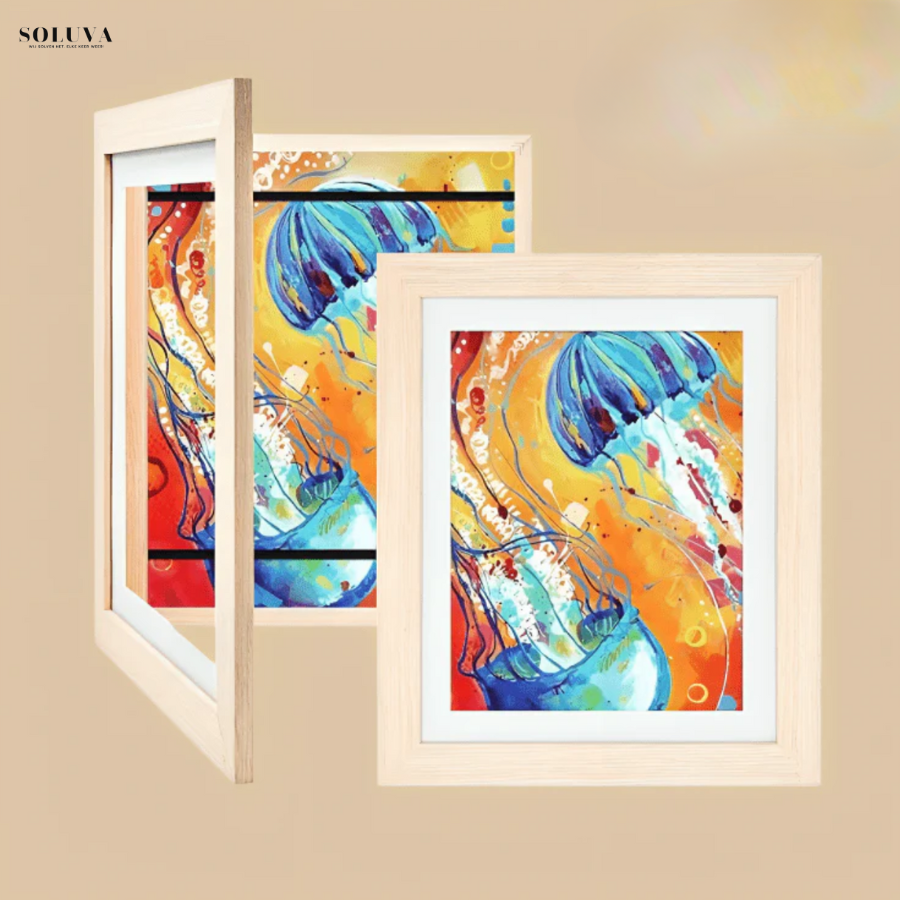 MemoryFrame - Kinderkunst Showcase