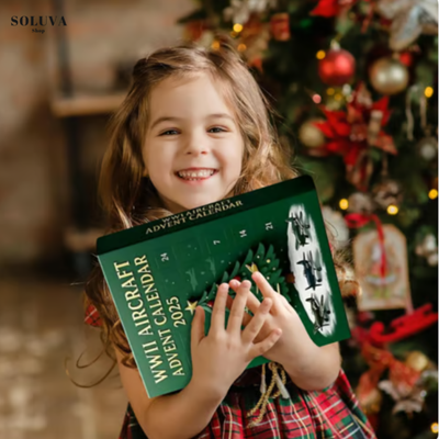 🎄Classic WO2 Vliegtuigkalender – Elke Dag Een Stukje Oorlogsgeschiedenis ✈️