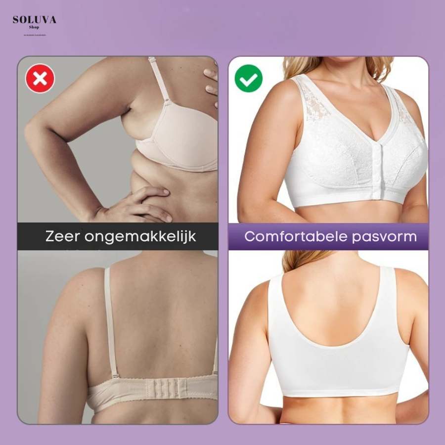 Comfortabele Voorsluit BH - 1+1 Gratis!