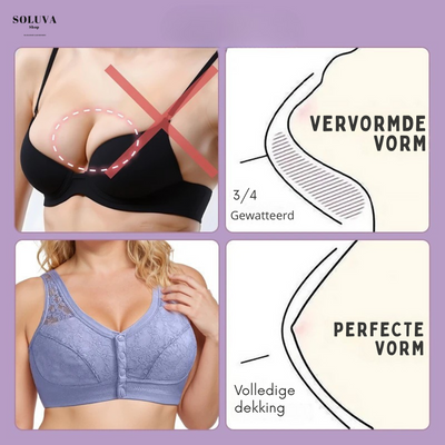 Comfortabele Voorsluit BH - 1+1 Gratis!