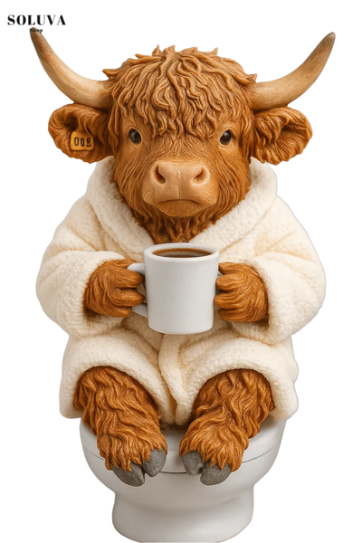 Highland Cow Adventskalender - Handgemaakte Cow Poppetjes