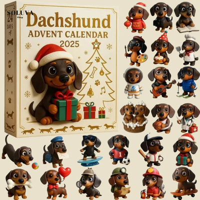 HappyTail – 24 Mini Hondjes Adventskalender 2025 💖