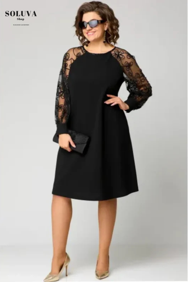 Romy – Stijlvolle Jurk met Romantische Touch