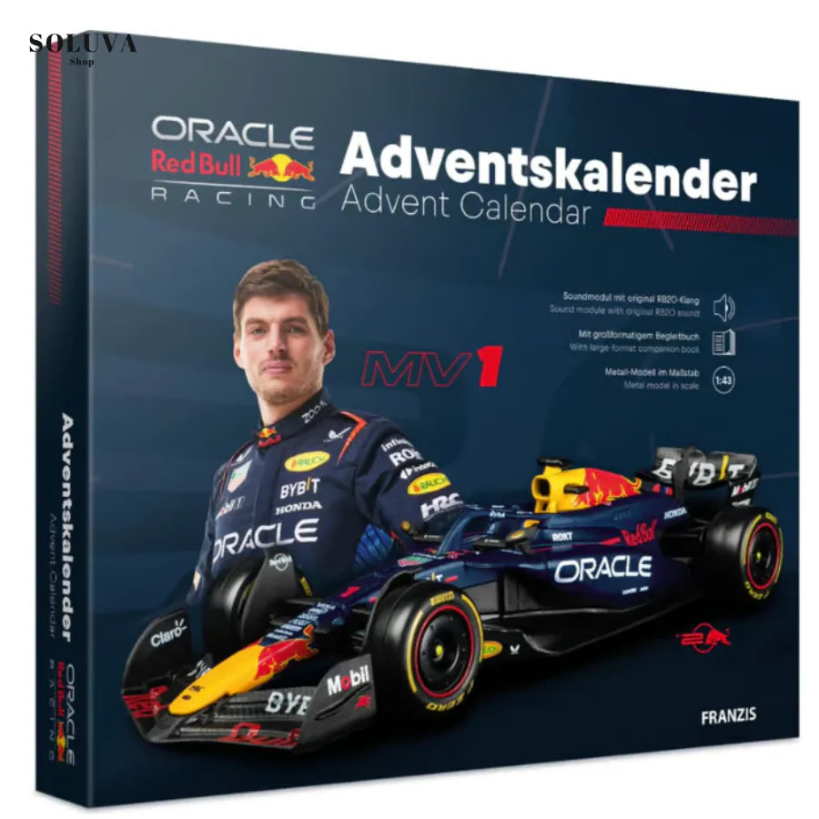 Red Bull Racing Kerst Aftelkalender 2025 – Beleef het Geluid & de Kracht van Red Bull Racing!🏎️🎄