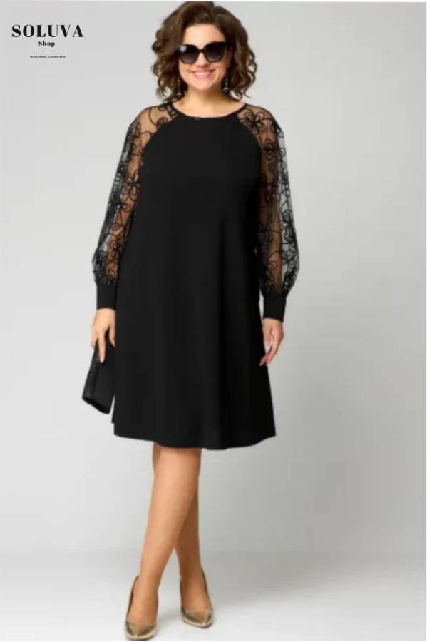 Romy – Stijlvolle Jurk met Romantische Touch