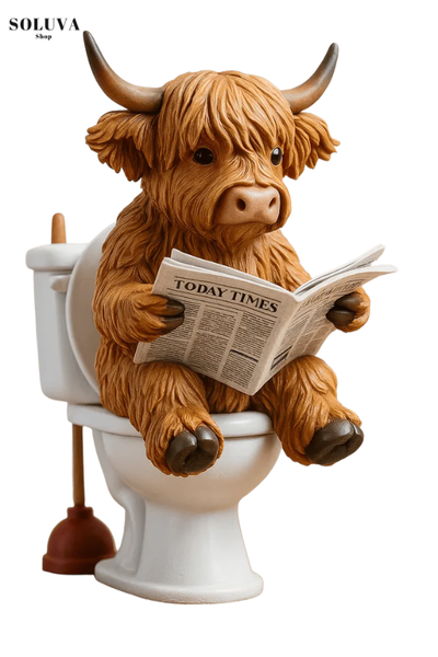 Highland Cow Adventskalender - Handgemaakte Cow Poppetjes