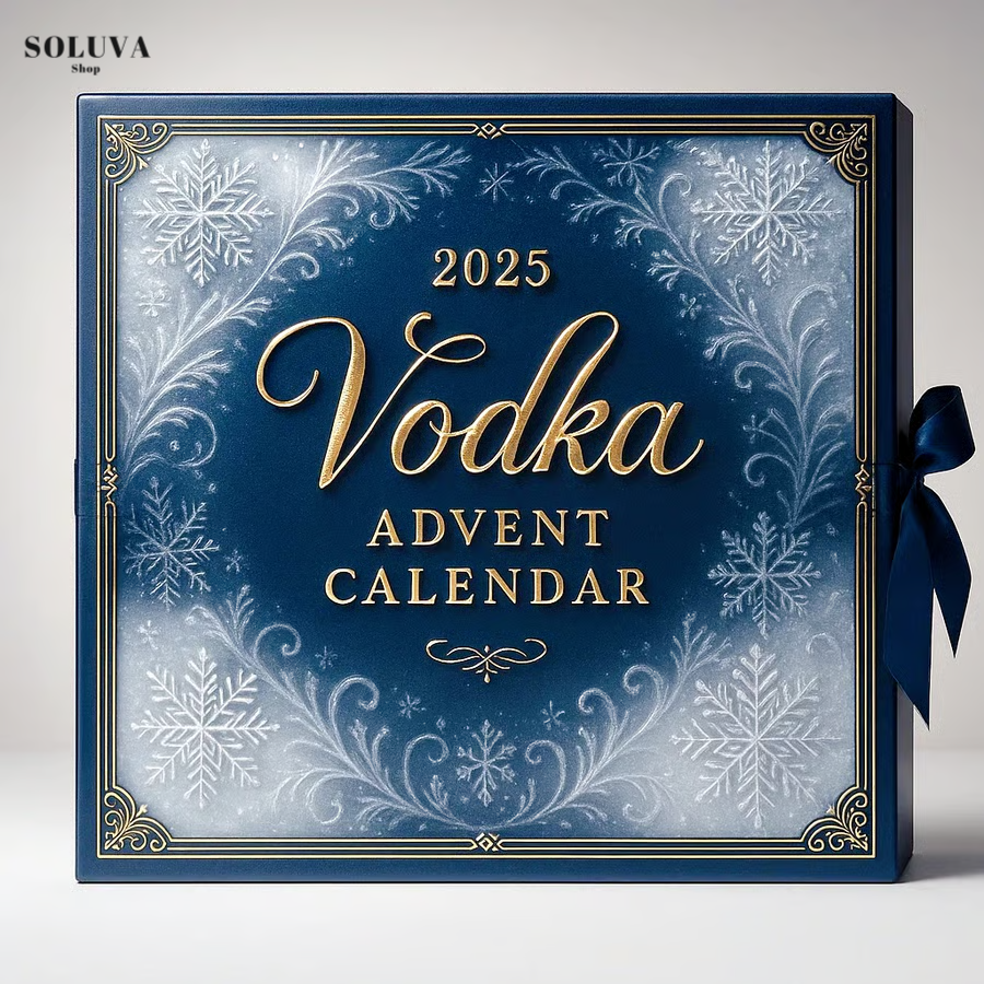 Vodka Aftelkalender 2025 – 24 Dagen Vol Feest 🍸🎄