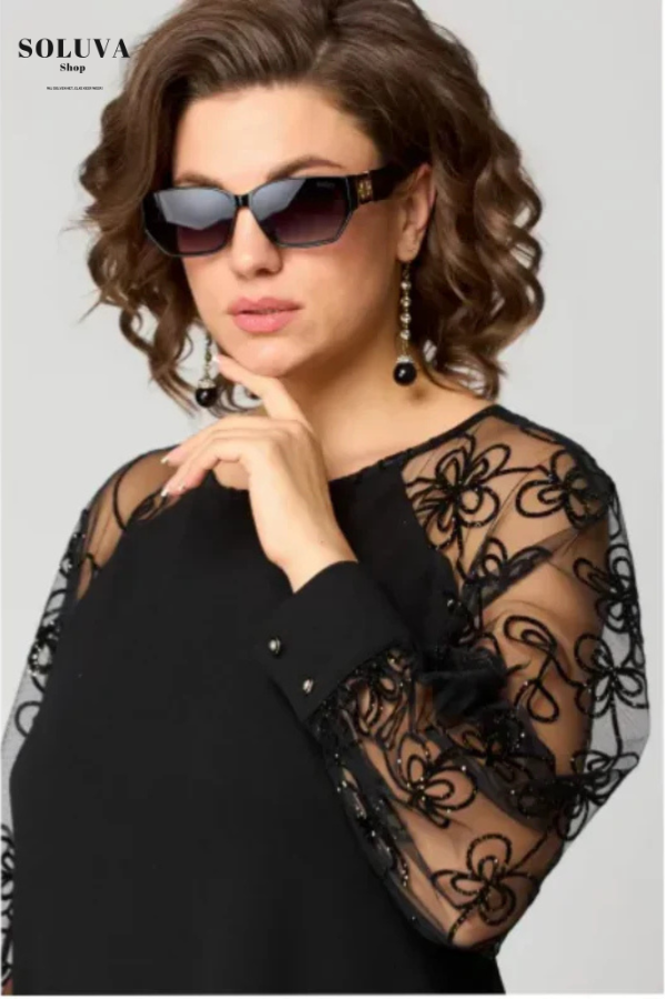 Romy – Stijlvolle Jurk met Romantische Touch