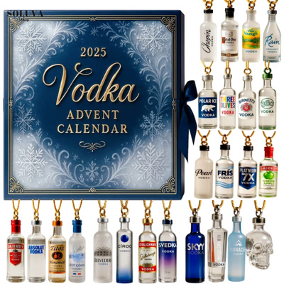 Vodka Aftelkalender 2025 – 24 Dagen Vol Feest 🍸🎄