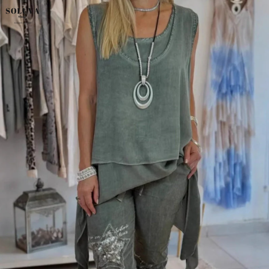 Lena – Relaxed Comfort Topje + Gratis bijpassende broek!