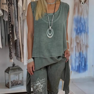 Lena – Relaxed Comfort Topje + Gratis bijpassende broek!