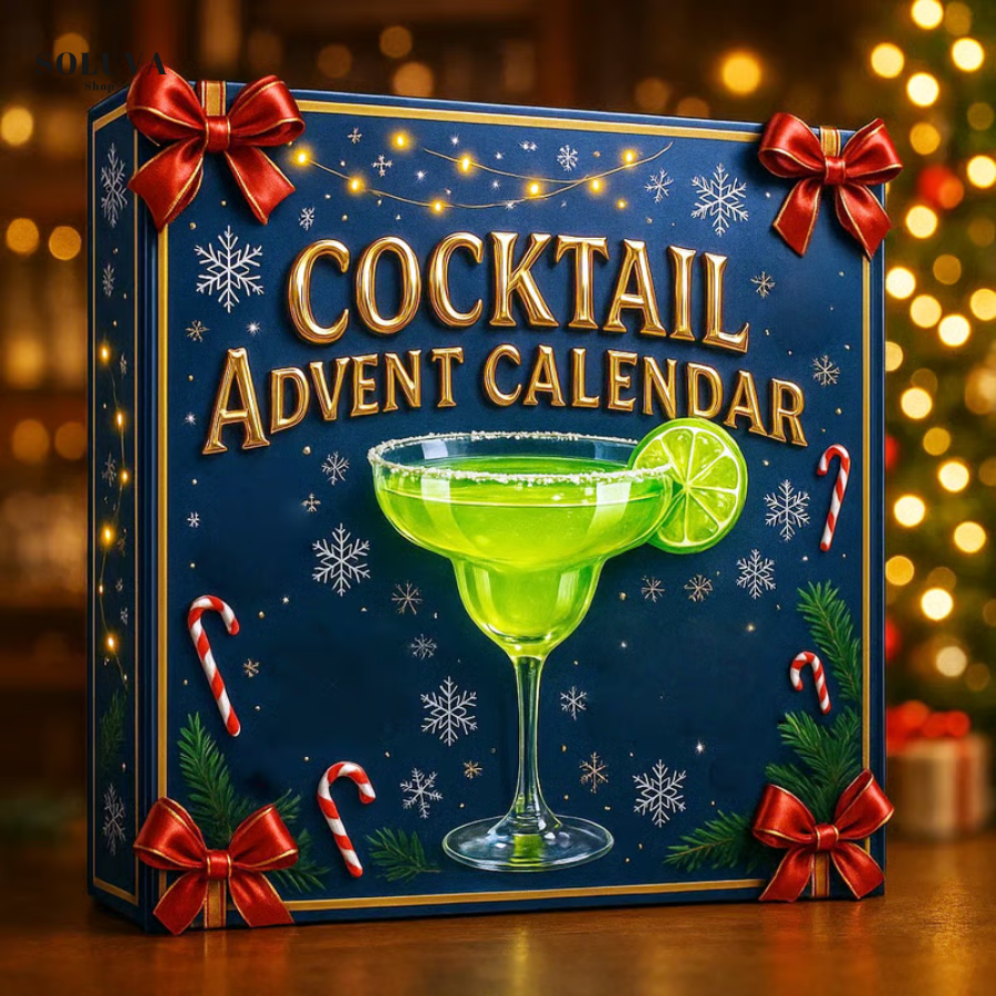 🎄🍸 Cocktail Aftelkalender 2025 – 24 Dagen Vol Feest 🎁