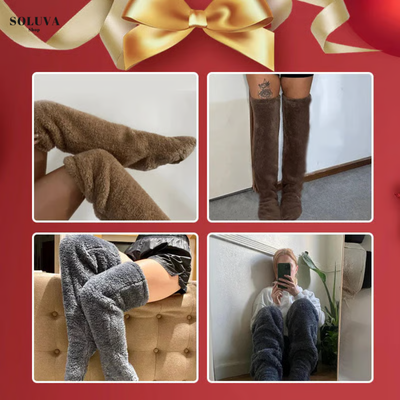 ❄️WinterCharm – Fluweelzachte Kerstsokken🎄