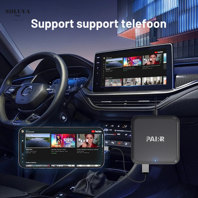 SmartDrive Connect – Draadloos CarPlay & Android Auto Adapter + HDMI