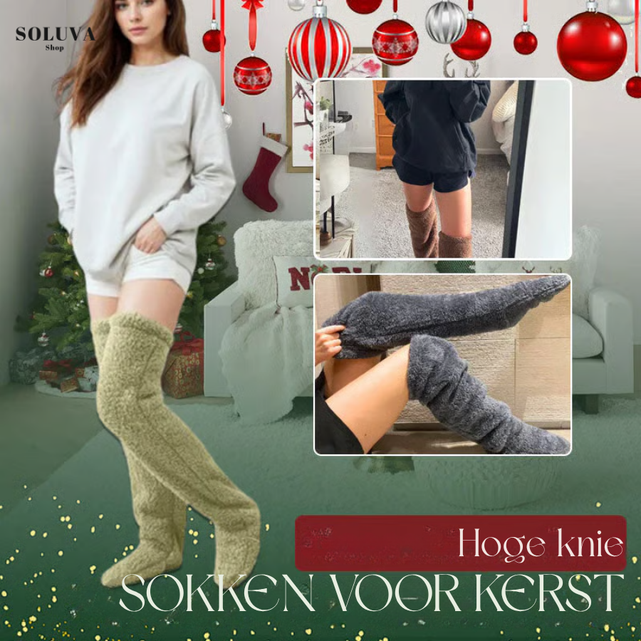 ❄️WinterCharm – Fluweelzachte Kerstsokken🎄