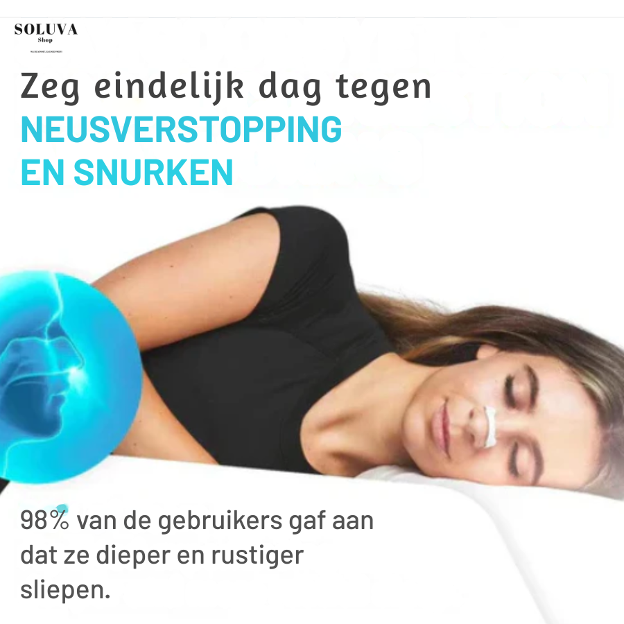 OxyBoost - Anti-Snurk Neusclip - Adem Vrij, Slaap Stil!