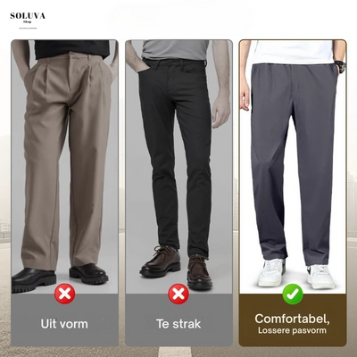 ComfortPants – Comfortabele Stretch Broek met Ritszakken