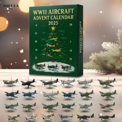 🎄Classic WO2 Vliegtuigkalender – Elke Dag Een Stukje Oorlogsgeschiedenis ✈️