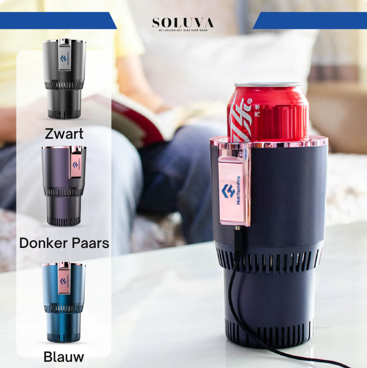 Thermo controlerende Bekerhouder