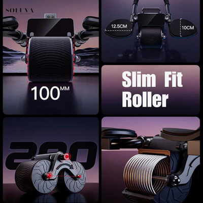 Slim fit roller - Jouw Thuistrainer voor Strakke Buikspieren -  Bespaar Tijd, Geld en Moeite!