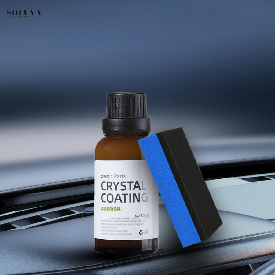 Crystal coating - Plastic en Leer Reiniger - 1+1 Gratis!