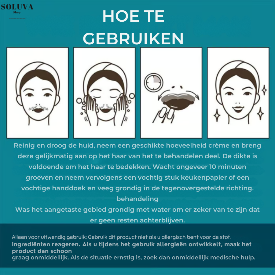 Power Removal - Natuurlijke Haarverwijderingscrème