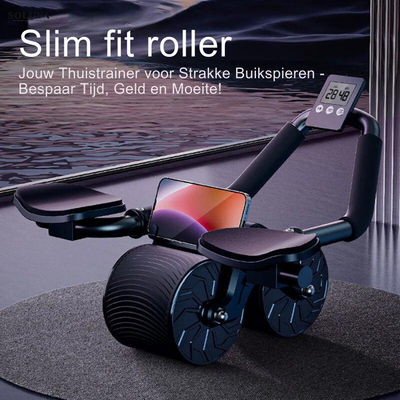 Slim Fit Roller - Jouw Thuistrainer voor Strakke Buikspieren!