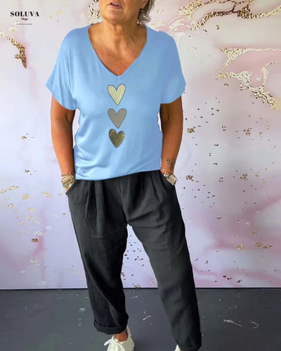 LoveTouch - V-Hals Casual Set