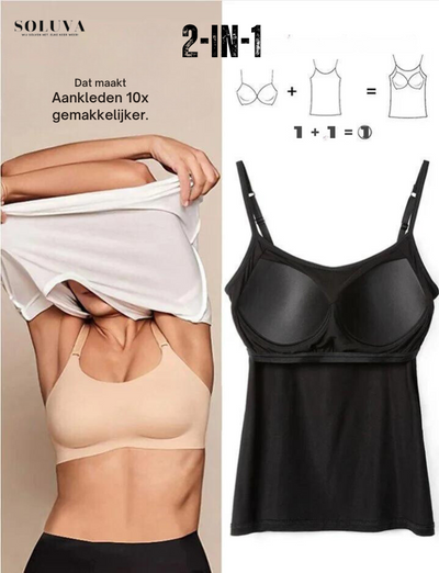Comfy top - Ingebouwde Bh - 1+1 Gratis!